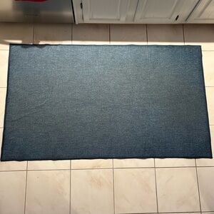 Ruggable 3x5 Blue washable rug